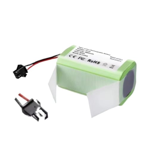 14,4 V 4000 MAh Akku, Kompatibel Mit Eufy RoboVac, 15C 15T 25C 30 30C 35C, MAX G10 G15 G20 G30 Hybrid Edge Roboter-Staubsauger-Zubehör(5200mAh) von WFEMUFVD