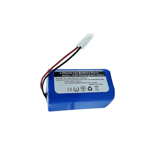 14,8 V 18650 Ersatzakku H18650CH-4S1P, Kompatibel Mit MiJia, Roboter-Staubsauger Essential G1 MJSTG1 SKV4136GL 2600 MAh(3500mAh) von WFEMUFVD