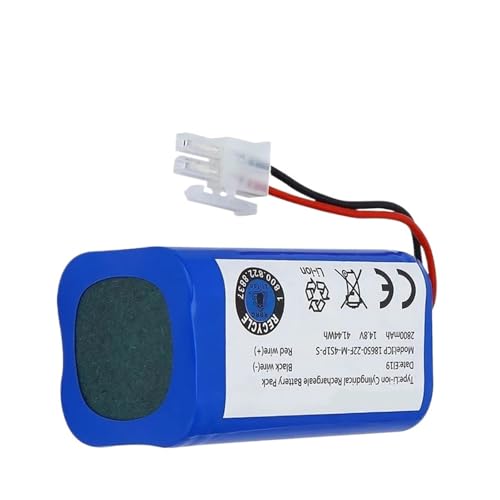 14,8 V 2600 MAh Lithiumbatterie, Kompatibel Mit ILIFE, A4 A4s V7 A6 V7s Plus Roboterstaubsauger INR18650 M26-4S1P Batterie(3500mAh) von WFEMUFVD