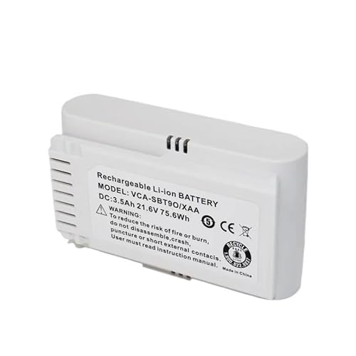 3500 MAh Staubsauger-Ersatzakku, Kompatibel Mit Samsung, Jet70/+, VS15T7032P4, VCA – SBT90EB, VCA – SBT90E, Kabellosem Stabstaubsauger.(SX-JET70-2600mAh) von WFEMUFVD