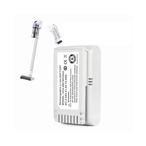 3500 MAh Staubsauger-Ersatzakku, Kompatibel Mit Samsung, Jet70/+ VS15T7032P4 VCA-SBT90EB VCA-SBT90E Kabelloser Stabstaubsauger(3500mah) von WFEMUFVD