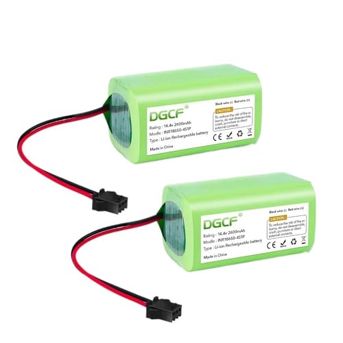4800 MAh INR18650 4S1P Akku, Kompatibel Mit DEXP, MMB-300 X500 X520 X600 Mamibot EXVAC660 EXVAC880 Roboter-Staubsauger-Akku(2pcs 2600mAh) von WFEMUFVD