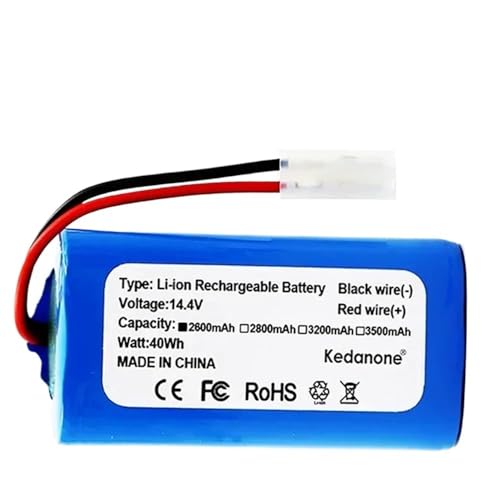 Kompatibel Mit Xiaomi, Ersatzakku H18650CH-4S1P, Kompatibel Mit XIOMI MIJIA, Saugroboter Essential G1 SKV4136GL MJSTG1(2600mAh) von WFEMUFVD