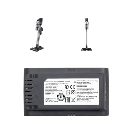 Staubsammler-Akku, Kompatibel Mit Samsung, Jet 60 VCA-SBTA60 VS15T7032P4 Akku JET 70 VCA-SBT90E/EB & JET75 JET90E VS9000 VCA-SBT90(JET75) von WFEMUFVD