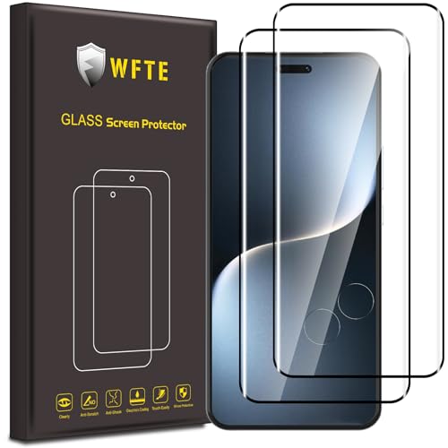 WFTE [2 Stück Schutzfolie für Honor Magic 7 Pro Panzerglas 3D Glasfolie 9H Härte,Anti-Kratzen,Anti-Öl,Anti-Bläschen Schutzfolie Displayschutzfolien kompatibel mit Honor Magic7 Pro -Schwarz WFTE [2 Stück Schutzfolie für Honor Magic 7 Pro Panzerglas 3D Glasfolie 9H Härte,Anti-Kratzen,Anti-Öl,Anti-Bläschen Schutzfolie Displayschutzfolien kompatibel mit Honor Magic7 Pro -Schwarz von WFTE
