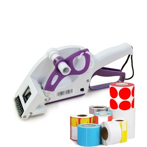 WFUAHA Hand-Etikettierer, Etikettierer, tragbarer Barcode-Applikator, 20-60 mm Etikettenbreite, 20-60 mm Etikettenlänge, Barcode-Applikator, für runde Flaschen, Kisten, Obst-Etikettierung. WFUAHA Hand-Etikettierer, Etikettierer, tragbarer Barcode-Applikator, 20-60 mm Etikettenbreite, 20-60 mm Etikettenlänge, Barcode-Applikator, für runde Flaschen, Kisten, Obst-Etikettierung. von WFUAHA