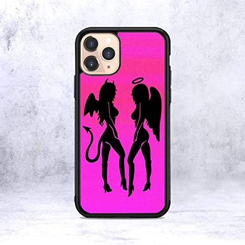 Devil Angels Handyhülle für iPhone 12 Mini 11 13 pro XS Max X XR 6 7 8 Plus SE20 weiches TPU Silikon Klare Musterhülle,A1,Für iPhone 11 Devil Angels Handyhülle für iPhone 12 Mini 11 13 pro XS Max X XR 6 7 8 Plus SE20 weiches TPU Silikon Klare Musterhülle,A1,Für iPhone 11 von WGOUT