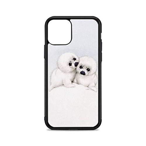 Niedliche Tiere Handyhülle für iPhone 12 Mini 11 Pro 13 Max X XR 6 7 8 Plus SE20 weiche TPU-Silikonhülle, A1, Für iPhone 12 Pro von WGOUT