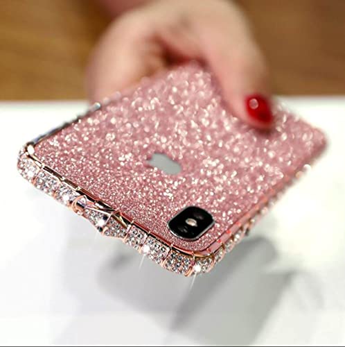 Strass-Grenze Metallstoßkasten Glitter Diamond Phone Cover für iPhone 12 13 Pro Max 12 Mini Case 6S 7 8 Plus X Xr Xs 11 Pro Max Cover, Roségold, für iPhone 11 Pro Strass-Grenze Metallstoßkasten Glitter Diamond Phone Cover für iPhone 12 13 Pro Max 12 Mini Case 6S 7 8 Plus X Xr Xs 11 Pro Max Cover, Roségold, für iPhone 11 Pro von WGOUT