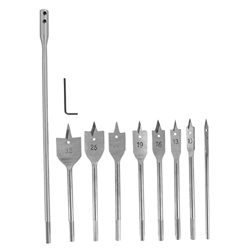 WHAMVOX 10Stücke Teiliges Holzbohrer mit Klingen Präzise Lochsägen für Holzarbeiten für Verschiedene Bohrmaschinen Lochöffner für Glatte Bohrlöcher WHAMVOX 10Stücke Teiliges Holzbohrer mit Klingen Präzise Lochsägen für Holzarbeiten für Verschiedene Bohrmaschinen Lochöffner für Glatte Bohrlöcher von WHAMVOX