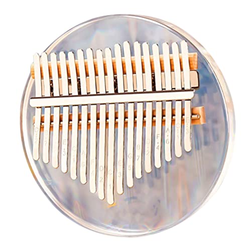 WHAMVOX 1Satz Kalimba aus Acryl Tasten Daumenklavier für Anfänger Tragbares mit Aufbewahrungsbox Musikinstrument für Erwachsene Klarer und Einfache WHAMVOX 1Satz Kalimba aus Acryl Tasten Daumenklavier für Anfänger Tragbares mit Aufbewahrungsbox Musikinstrument für Erwachsene Klarer und Einfache von WHAMVOX