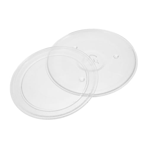 WHAMVOX Tabletthalterung für Mikrowellenherde 2 Stück Glasdrehteller für Mikrowellenherde Kochplatte für den Ofen Ersatzteile für Mikrowellenherde WHAMVOX Tabletthalterung für Mikrowellenherde 2 Stück Glasdrehteller für Mikrowellenherde Kochplatte für den Ofen Ersatzteile für Mikrowellenherde von WHAMVOX