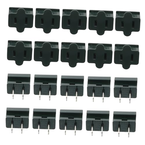 WHAMVOX 20St Steckdose Adapter stromstecker Mehrfachstecker elektronik zubehör Stecker Set weiblicher Stecker Weihnachtsbeleuchtung verdrahten Steckernetzteil Stecker Buchse Eisen Green WHAMVOX 20St Steckdose Adapter stromstecker Mehrfachstecker elektronik zubehör Stecker Set weiblicher Stecker Weihnachtsbeleuchtung verdrahten Steckernetzteil Stecker Buchse Eisen Green von WHAMVOX