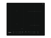 Whirlpool WL S7960 NE, Schwarz, Integriert, 60 cm, Zonen-Induktionskochfeld, Keramik, 4 Zone(n) von WHIRLPOOL