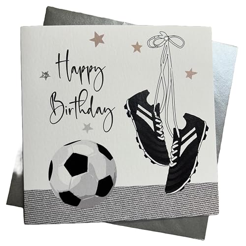 WHITE COTTON CARDS Fußball'Happy Birthday, Geburtstag von WHITE COTTON CARDS