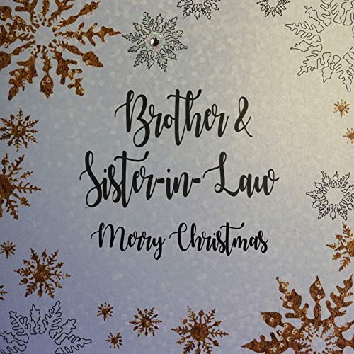 White Cotton Cards XF2-BS Weihnachtskarte"Brother and Sister-in-Law", handgefertigt, groß White Cotton Cards XF2-BS Weihnachtskarte"Brother and Sister-in-Law", handgefertigt, groß von WHITE COTTON CARDS