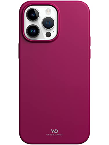White Diamonds - Hülle Urban Case Silikonhülle Passend für Apple iPhone 14 Pro Max I Handyhülle, Silikon, Dünn, rutschfest (Pink) von WHITE DIAMONDS