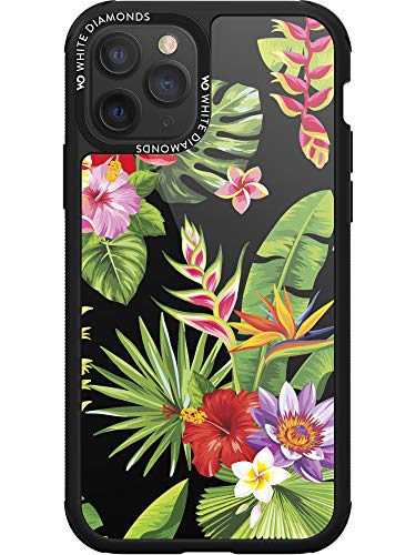Hama White Diamonds Jungle Flower Mix Schutzhülle (für Apple iPhone 11 Pro, leichte Schutzhülle aus Kunststoff) Blume von WHITE DIAMONDS