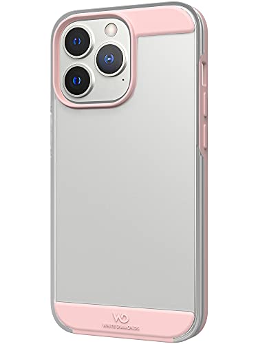 White Diamonds - Handyhülle Innocence Case Clear Passend für Apple iPhone 13 Pro I Durchsichtig, Transparent, Hülle mit Akzenten (Rose Gold) von WHITE DIAMONDS