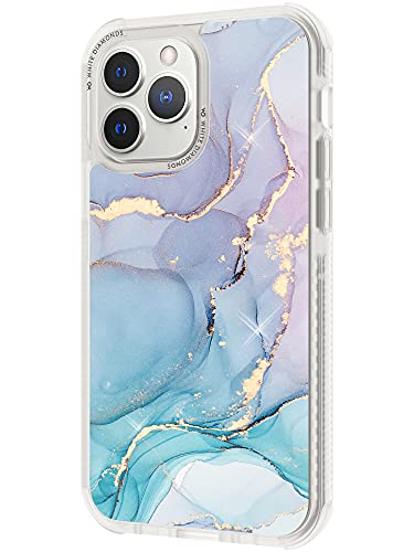 White Diamonds - Hülle Robust Marmoriert Handyhülle Case Passend für Apple iPhone 13 Pro I Tough Elements Cover, Kratzfest Robust (Multi Color) von WHITE DIAMONDS