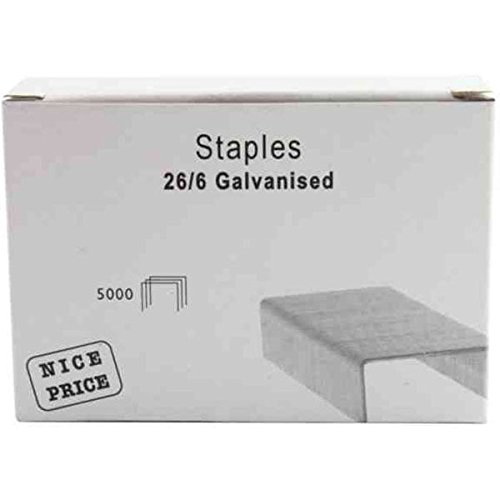 STAPLES 26/6 PK5000 von WHITEBOX