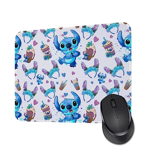 Mauspad mit Aufschrift "Ohana Means Family", Geschenk für Stichliebhaber, Geschenke für Frauen, Familie, Freunde (Stitch 4 MP) von WHLBHG
