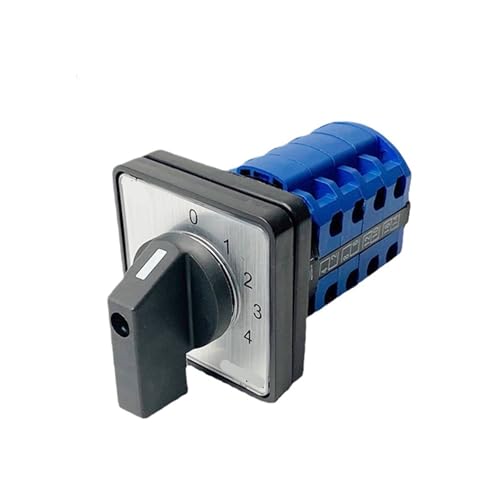 LW26-20/4 Five Positions Selector Cam Switch 4 Poles Multi-position 20A 660V Changeover Rotary Switch 16 Terminals YMW26-20 LW26-20/4 Five Positions Selector Cam Switch 4 Poles Multi-position 20A 660V Changeover Rotary Switch 16 Terminals YMW26-20 von WHRLQXM
