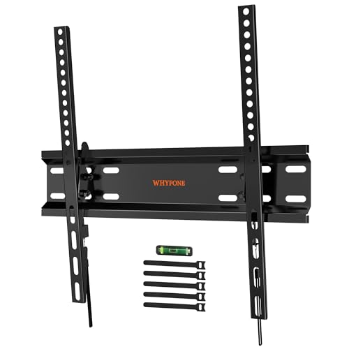 TV Wandhalterung Neigbare Fernseher Wandhalterung WHYFONE Fernsehhalterung Wand Universal TV Halterung für 26-60 Zoll Flach & Curved LED/LCD/OLED/Plasma Fernseher bis zu 45kg Max. VESA 400x400mm TV Wandhalterung Neigbare Fernseher Wandhalterung WHYFONE Fernsehhalterung Wand Universal TV Halterung für 26-60 Zoll Flach & Curved LED/LCD/OLED/Plasma Fernseher bis zu 45kg Max. VESA 400x400mm von WHYFONE