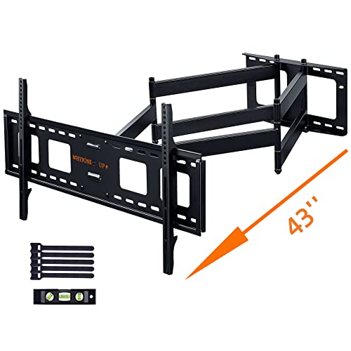 TV Wandhalterung mit 1080 mm Extra Langem Gelenkarm, Fernseher Halterung Schwenkbar für 50-100 Zoll Flach/Curved Fernseher, Vollbewegliche TV Halterung bis zu 75kg Max VESA 800x600mm TV Wandhalterung mit 1080 mm Extra Langem Gelenkarm, Fernseher Halterung Schwenkbar für 50-100 Zoll Flach/Curved Fernseher, Vollbewegliche TV Halterung bis zu 75kg Max VESA 800x600mm von WHYFONE
