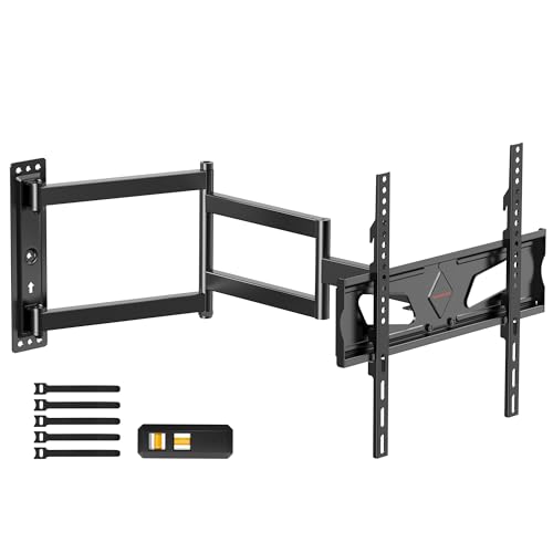 WHYFONE TV Wandhalterung mit 845mm Extra Langem Gelenkarm, Fernsehhalterung Wand Schwenkbar 180° Drehbare Ecke TV Halterung für die meisten 26-65 Zoll Fernseher bis 35kg max. VESA 400x400mm WHYFONE TV Wandhalterung mit 845mm Extra Langem Gelenkarm, Fernsehhalterung Wand Schwenkbar 180° Drehbare Ecke TV Halterung für die meisten 26-65 Zoll Fernseher bis 35kg max. VESA 400x400mm von WHYFONE