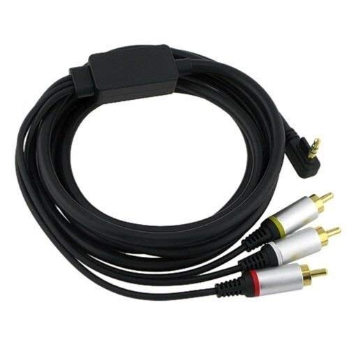 WICAREYO 5ft 1.6m RCA Audio Video AV Kabel Kabel für PSP Slim Lite 2000 3000 von WICAREYO