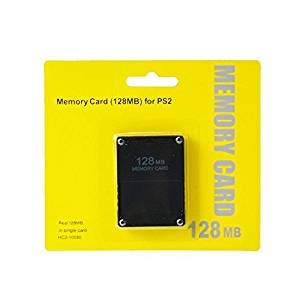 WICAREYO Black 128MB Memory Card Module for PS2 von WICAREYO