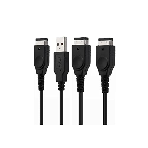 WICAREYO Ladekabel und Link Kabel für GBA SP, USB Ladegerät kabel und 2-Player Game Link Kabel für Gameboy Advance SP GBA SP von WICAREYO