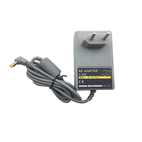 WICAREYO Netzteil Ladegerät für PS1, Netzteil Wand Aufladeeinheit Adapter EU Stromkabel für Playstation one von WICAREYO