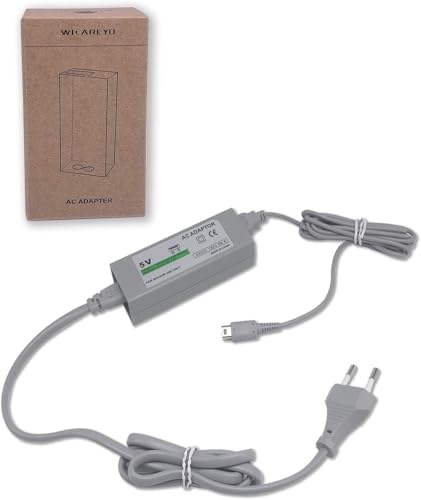 WICAREYO Netzteil für Wii u Gamepad, Netzteil Stromkabel für Wii u Gamepad, EU Stecker WICAREYO Netzteil für Wii u Gamepad, Netzteil Stromkabel für Wii u Gamepad, EU Stecker von WICAREYO