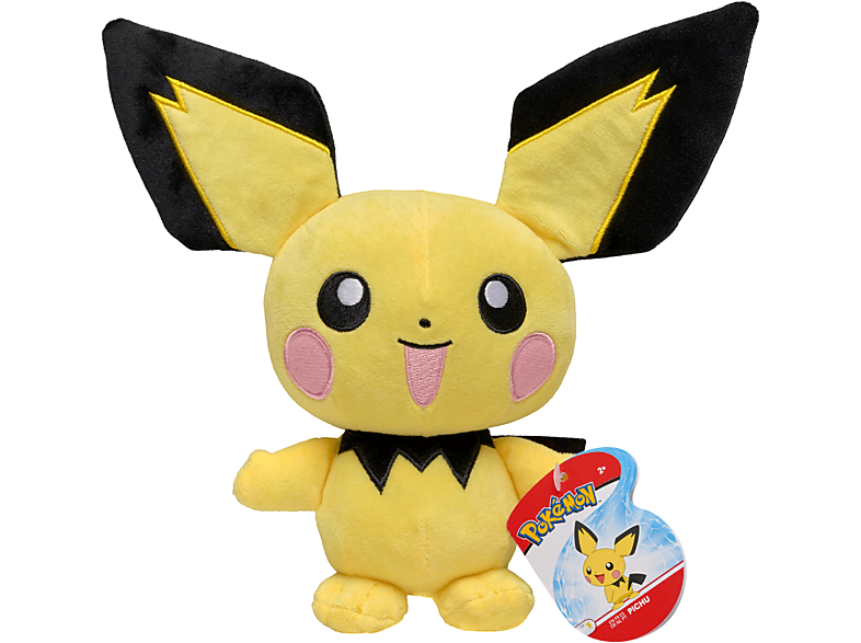 WICKED COOL TOYS Pokémon - Pichu 20 cm Plüschtier WICKED COOL TOYS Pokémon - Pichu 20 cm Plüschtier von WICKED COOL TOYS