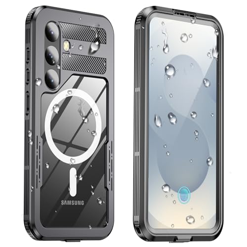 WIFORT für Samsung Galaxy S25 Plus Hülle, IP68 Wasserdicht Handyhülle Samsung S25 Plus 360 Grad Schutzhülle, Outdoor Stoßfest Staubdicht Wasserfest Sturzfest mit Eingebautem Displayschutz, Schwarz WIFORT für Samsung Galaxy S25 Plus Hülle, IP68 Wasserdicht Handyhülle Samsung S25 Plus 360 Grad Schutzhülle, Outdoor Stoßfest Staubdicht Wasserfest Sturzfest mit Eingebautem Displayschutz, Schwarz von WIFORT
