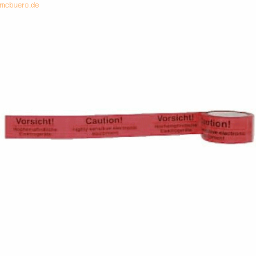 WIHE-lux Warndruckband 50mmx60m 'Vorsicht hochempfindliche Elektrogerä WIHE-lux Warndruckband 50mmx60m 'Vorsicht hochempfindliche Elektrogerä von WIHE-lux