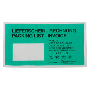 WIHEDÜ Lieferscheintaschen Pergamin Papier DIN lang 250 St. WIHEDÜ Lieferscheintaschen Pergamin Papier DIN lang 250 St. von WIHEDÜ