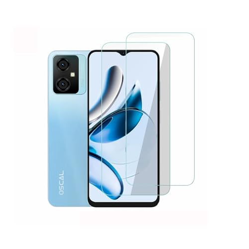 WIIKAI 2 Stück Displayschutzfolie aus Hartglas Kompatibel für Oscal Tiger 10 Tempered Glass Screen Protector. von WIIKAI