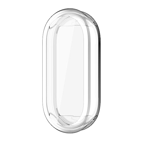 WIIKAI Hülle mit TPU Kompatibel mit Xiaomi Mi Band 8 Rundum Schutzhülle Schutz Case.(transparent) von WIIKAI