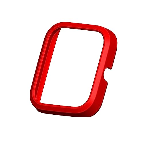WIIKAI Schutzhülle kompatibel für Amazfit Bip 3/bip 3 pro Bumper Case Cover Schutz Hülle.(Rot) von WIIKAI