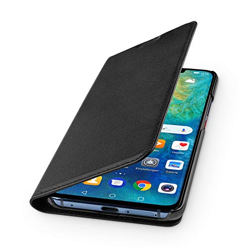 WIIUKA Echt Ledertasche -TRAVEL- für Huawei Mate 20 PRO, mit Kartenfach, extra Dünn, Tasche Schwarz Premium Design Leder Hülle WIIUKA Echt Ledertasche -TRAVEL- für Huawei Mate 20 PRO, mit Kartenfach, extra Dünn, Tasche Schwarz Premium Design Leder Hülle von WIIUKA