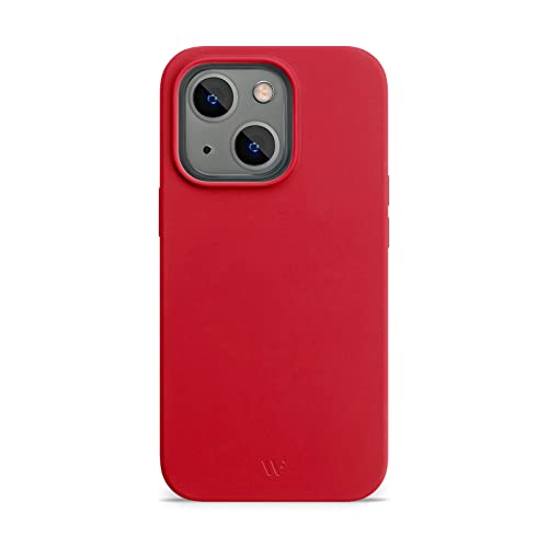 WIIUKA Hülle für iPhone 14, Softtouch Silikon, Recycelter Kunststoff, extra schlank - Silikonhülle, Premium Handyhülle, Case, Qi, Rot WIIUKA Hülle für iPhone 14, Softtouch Silikon, Recycelter Kunststoff, extra schlank - Silikonhülle, Premium Handyhülle, Case, Qi, Rot von WIIUKA