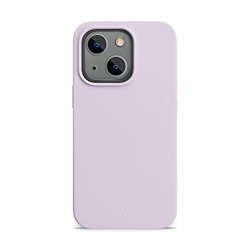 WIIUKA Hülle für iPhone 14 Plus, Softtouch Silikon, Recycelter Kunststoff, extra schlank - Silikonhülle, Premium Handyhülle, Case, Qi, Flieder Lila WIIUKA Hülle für iPhone 14 Plus, Softtouch Silikon, Recycelter Kunststoff, extra schlank - Silikonhülle, Premium Handyhülle, Case, Qi, Flieder Lila von WIIUKA