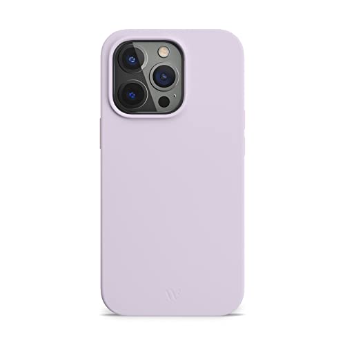 WIIUKA Hülle für iPhone 14 Pro Max, Softtouch Silikon, Recycelter Kunststoff, extra schlank - Silikonhülle, Premium Handyhülle, Case, Qi, Flieder Lila WIIUKA Hülle für iPhone 14 Pro Max, Softtouch Silikon, Recycelter Kunststoff, extra schlank - Silikonhülle, Premium Handyhülle, Case, Qi, Flieder Lila von WIIUKA