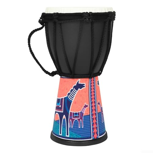 10.2 cm Afrikanische Djembe Trommel Handgefertigtes Design für kulturelle und musikalische Erlebnisse (A) von WIIYENA