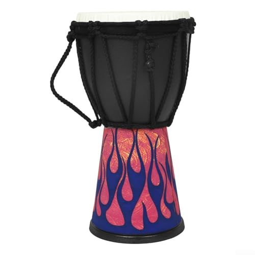 10.2 cm Afrikanische Djembe Trommel Handgefertigtes Design für kulturelle und musikalische Erlebnisse (D) von WIIYENA