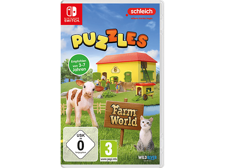 Schleich Puzzles Farm World - [Nintendo Switch] von WILD RIVER