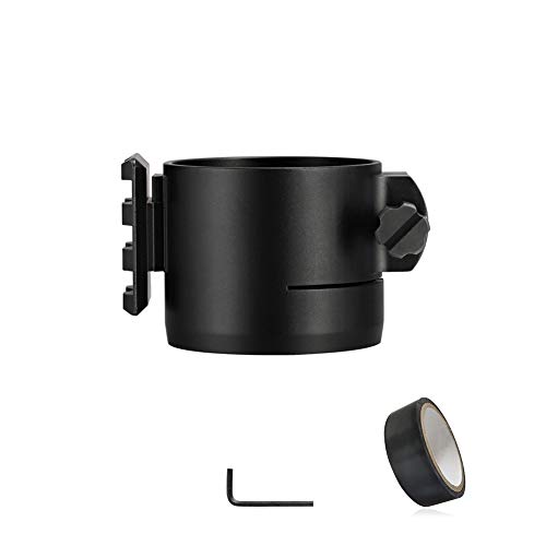 WILDGAMEPLUS® Speziell angepasster 45-mm-Adapter für die NV007-Nachtsichtfernrohrkamera mit Schiene für Entfernungsmesser oder Taschenlampe NV007-RFADP45 von WILDGAMEPLUS